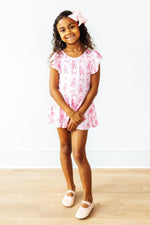 Mila & Rose ® Mila Rose Twirling En Pointe Short Sleeve Leotard For Girls - 