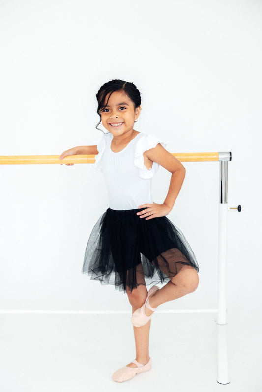Mila & Rose ® Black Tutu Shorts For Girls By Mila Rose Dancewear Line - Apparel & Accessories > Clothing > Shorts Tutu Shorts
