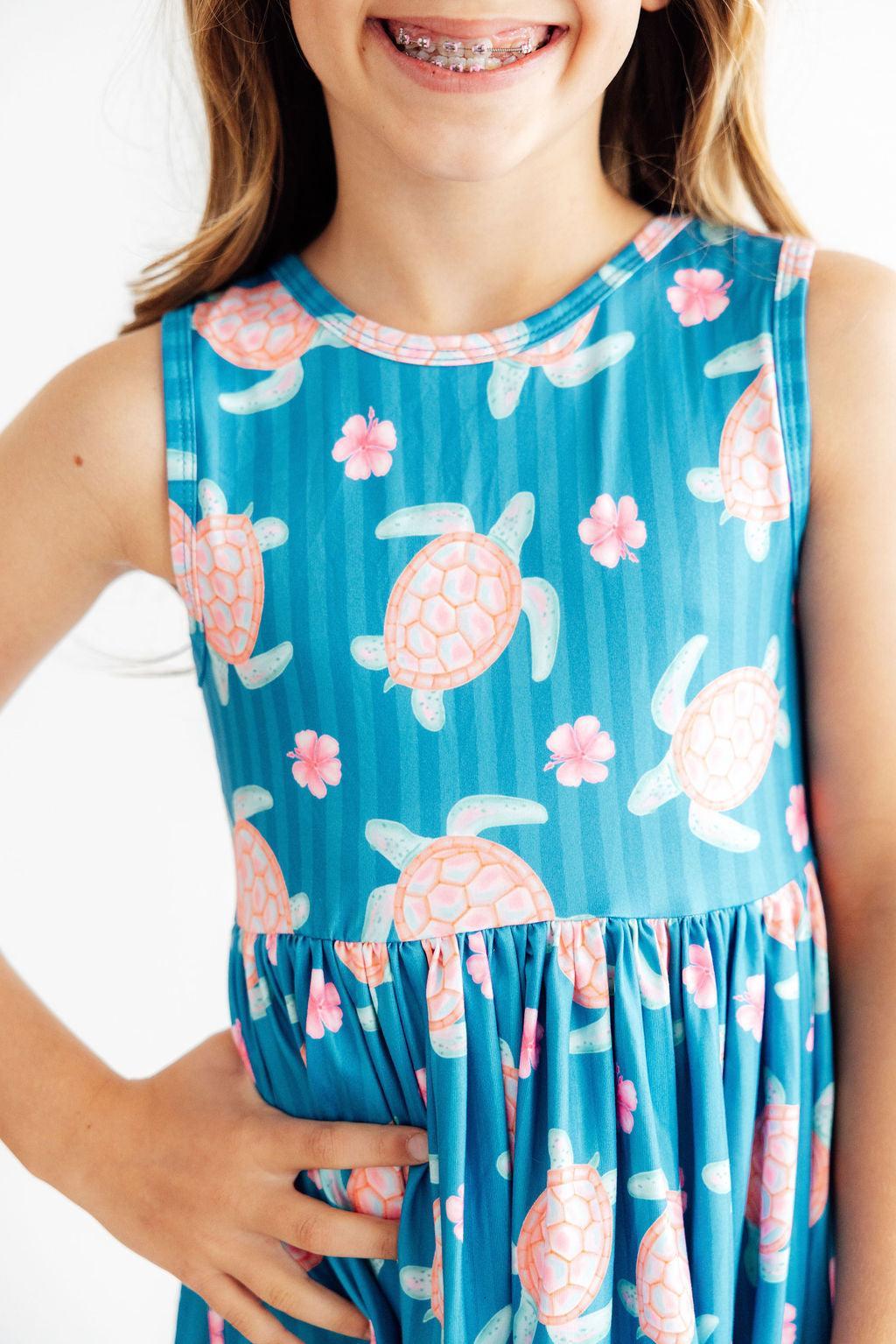 Turtley Adorable Tank Twirl Dress by Mila & Rose ®
