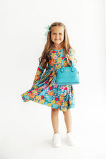 Caribbean Blue Girl's Crossbody Purse by Mila & Rose ® at Everetts Place