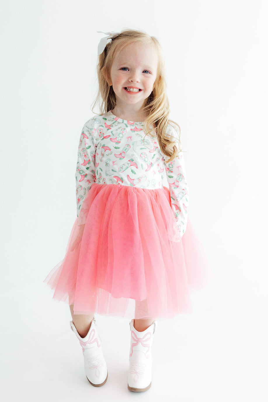 Country Christmas L/S Tutu Dress by Mila & Rose ®