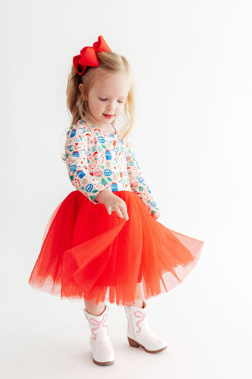 Oh Snap! L/S Tutu Dress by Mila & Rose ®