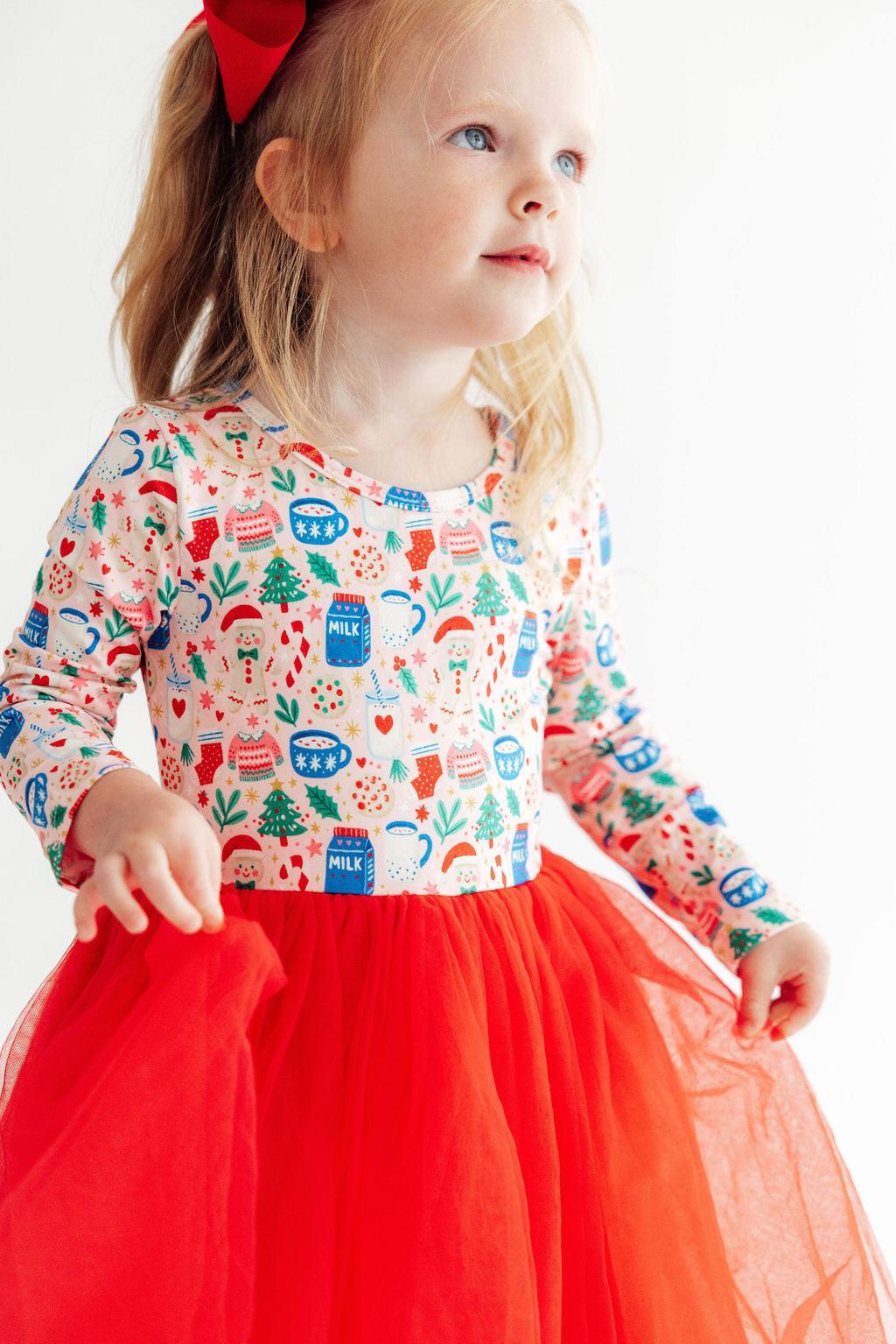 Oh Snap! L/S Tutu Dress by Mila & Rose ®