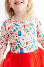 Oh Snap! L/S Tutu Dress by Mila & Rose ®
