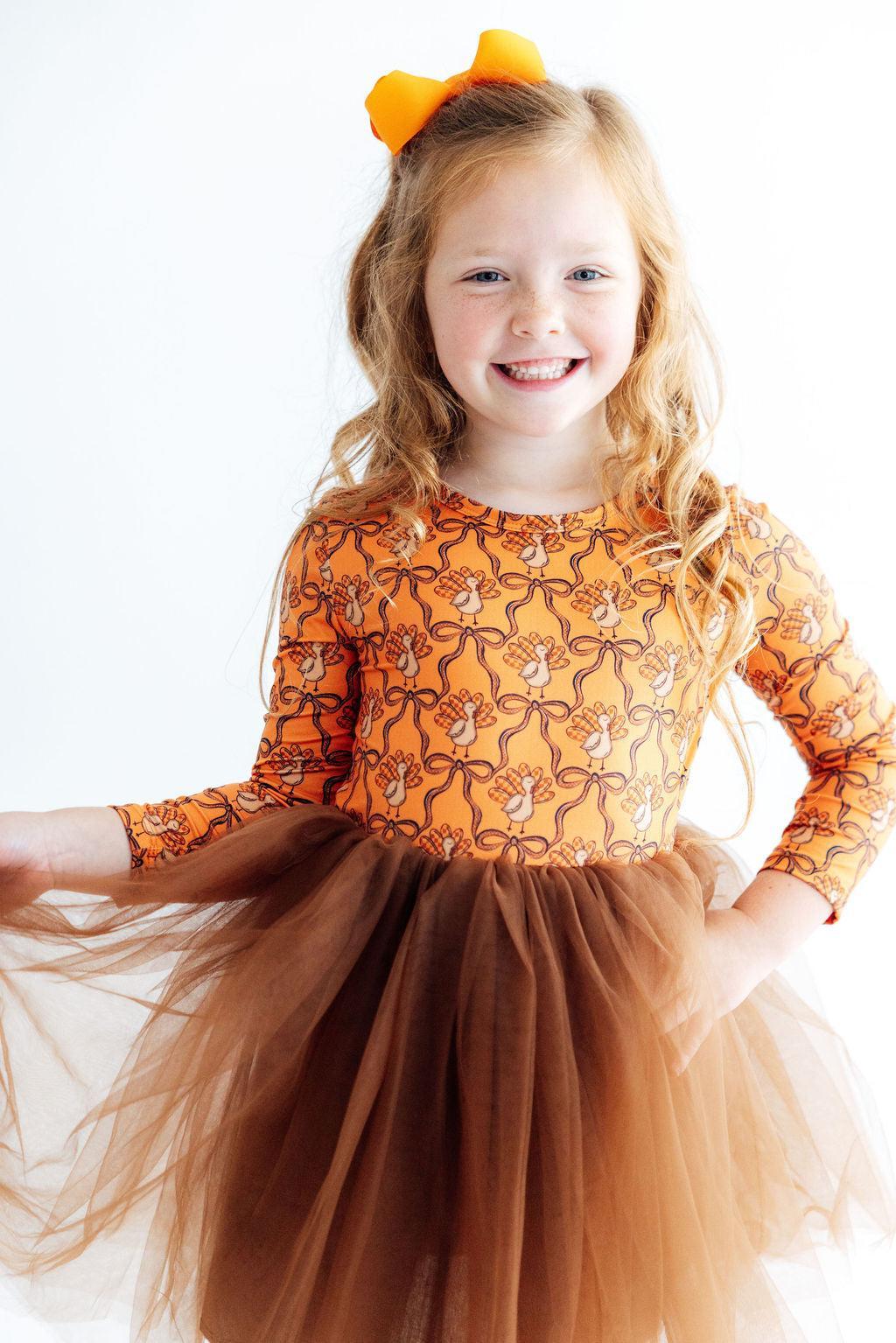 Turkey Trot L/S Tutu Dress by Mila & Rose ®
