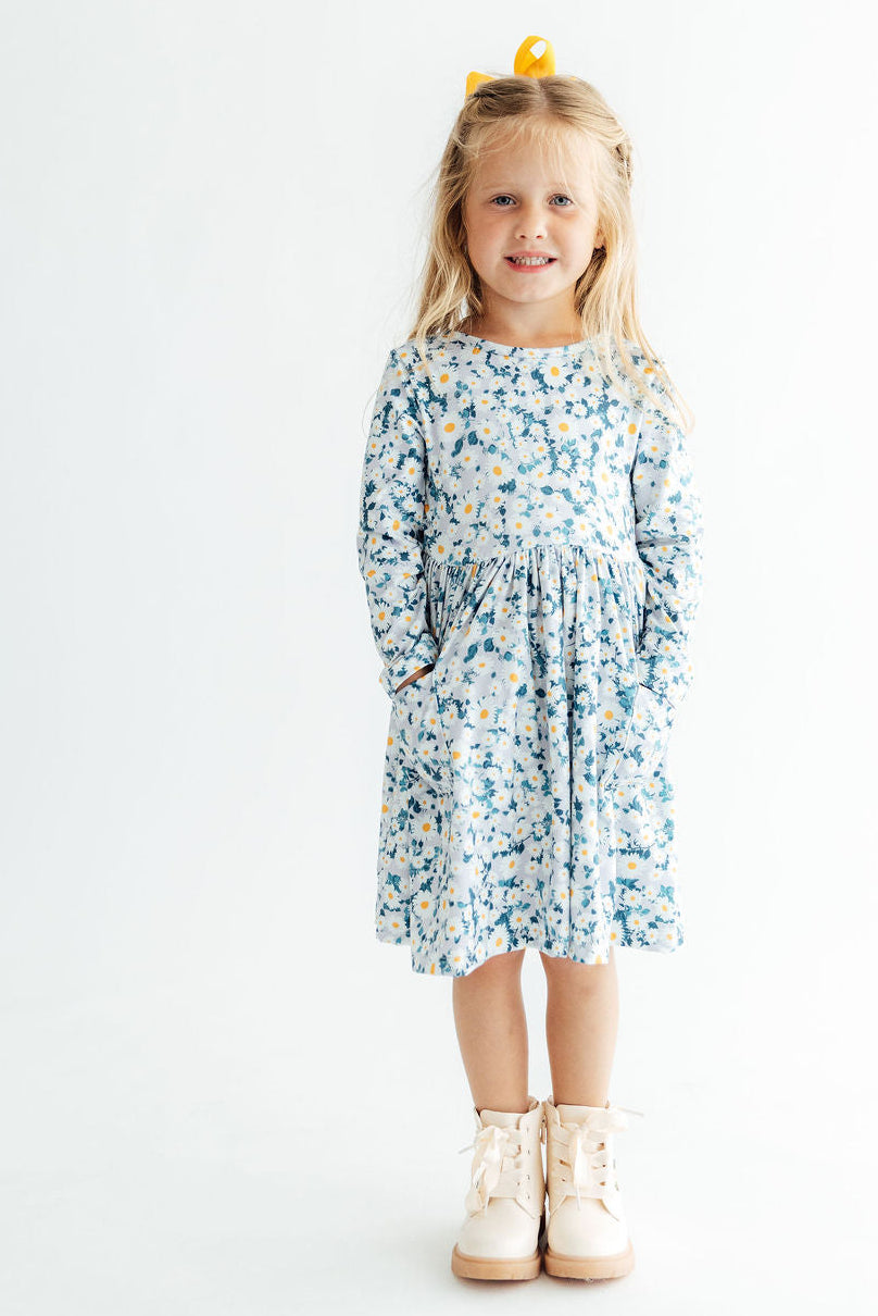 Oopsie Daisy L/S Pocket Twirl Dress by Mila & Rose ® (view 2 of 5)