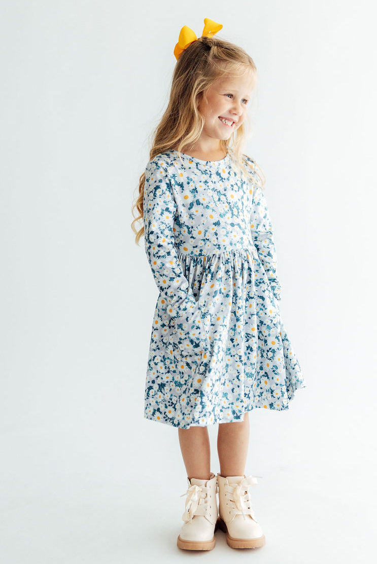 Oopsie Daisy L/S Pocket Twirl Dress by Mila & Rose ® (view 5 of 5)