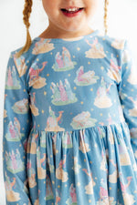 Nativity L/S Ruffle Hem Twirl Dress by Mila & Rose ®