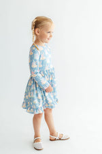 Nativity L/S Ruffle Hem Twirl Dress by Mila & Rose ®