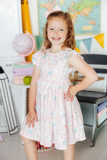 Flutter Sleeve Twirl Dress - Apple of My Eye by Mila & Rose ®