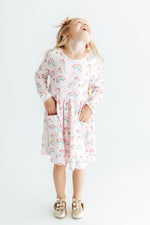 Christmas Magic L/S Pocket Twirl Dress by Mila & Rose ®
