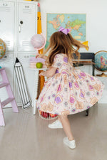 Peanut Butter Jelly Time S/S Pocket Twirl Dress by Mila & Rose ® at Everetts Place