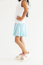 Non-Toxic Twirl Skort — Mila & Rose ® | Bluebird Print by Mila & Rose ® at Everetts Place