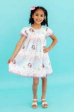 Mermaid Fairytale Pom Pom Dress by Mila & Rose ®