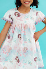 Mermaid Fairytale Pom Pom Dress by Mila & Rose ®