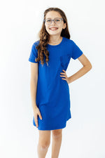 Royal Blue T-Shirt Dress by Mila & Rose ®