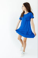 Royal Blue T-Shirt Dress by Mila & Rose ®