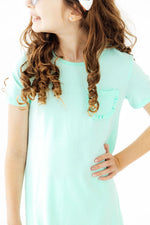 Pastel Green T-Shirt Dress by Mila & Rose ®