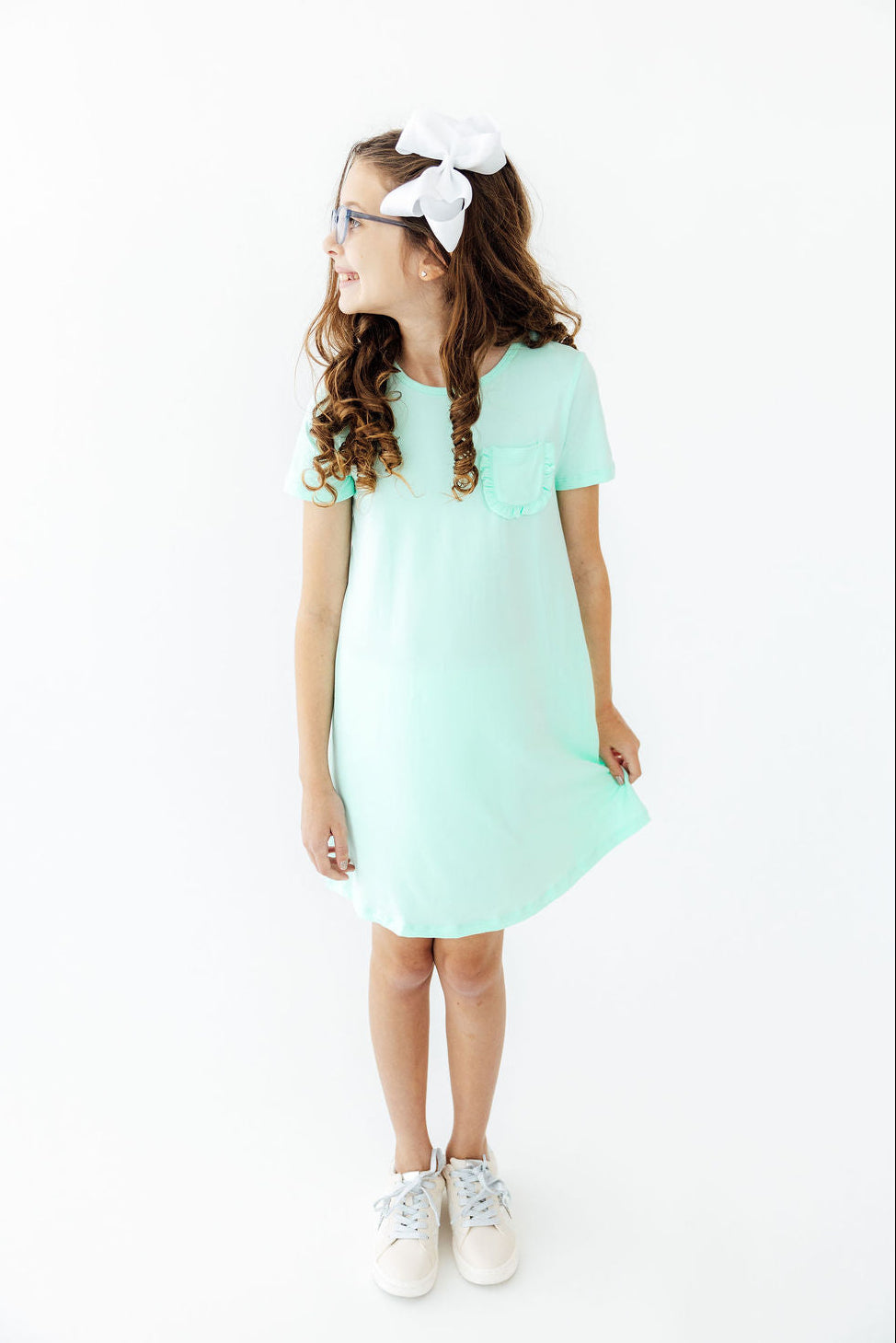Pastel Green T-Shirt Dress by Mila & Rose ®