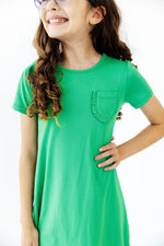 Kelly Green T-Shirt Dress by Mila & Rose ®