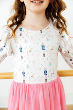 Twirl into Christmas L/S Twirl Leotard by Mila & Rose ®