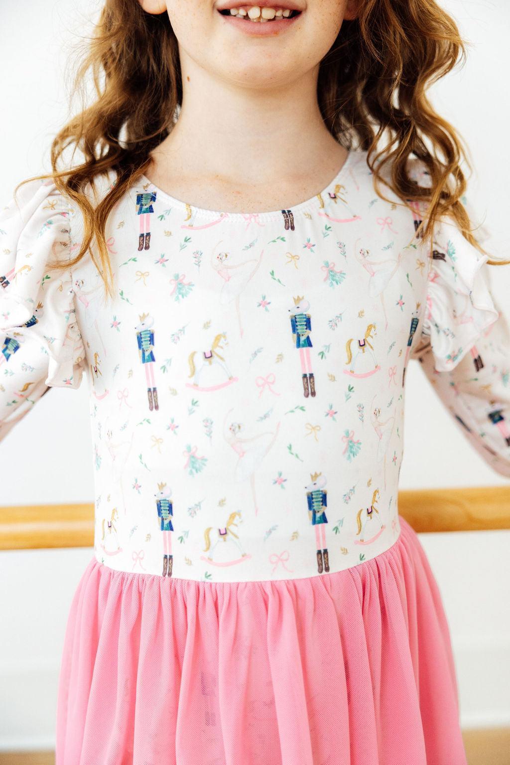 Twirl into Christmas L/S Twirl Leotard by Mila & Rose ®