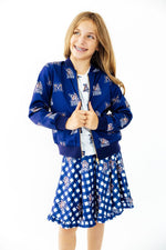Montana State University Plaid Bobcat Ruffle Twirl Skort by Mila & Rose ®