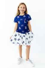 Montana State University White Bobcat Ruffle Twirl Skort by Mila & Rose ®