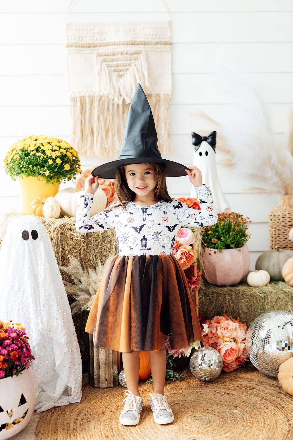 Polyester Spandex Tutu Dress L/S - Halloween