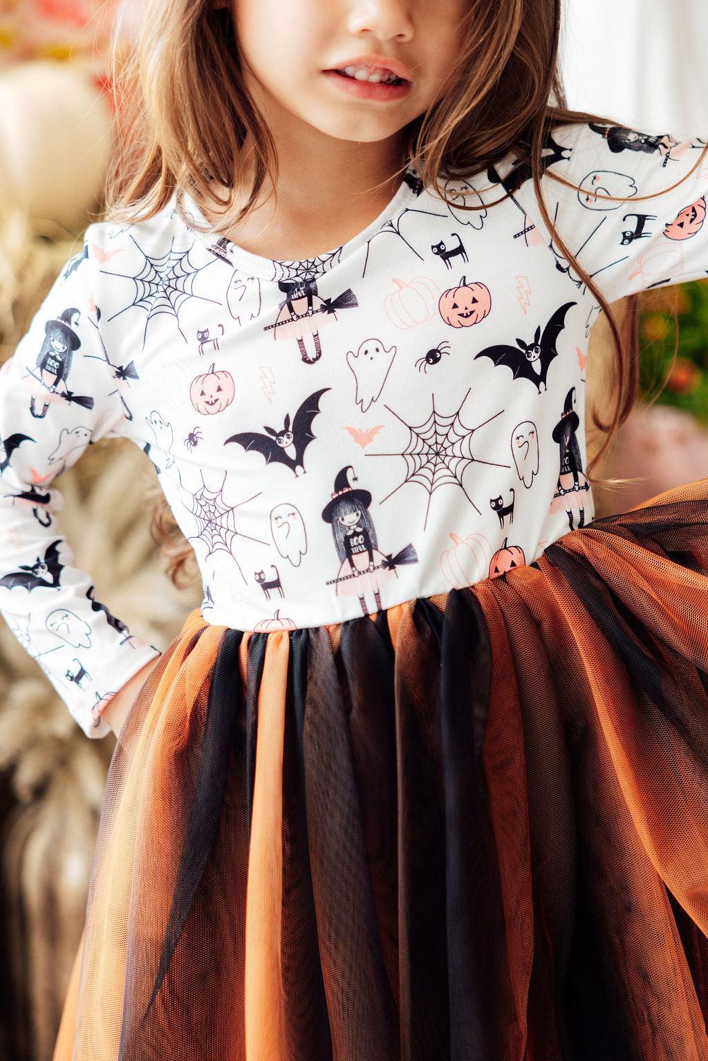 Polyester Spandex Tutu Dress L/S - Halloween by Mila & Rose ®
