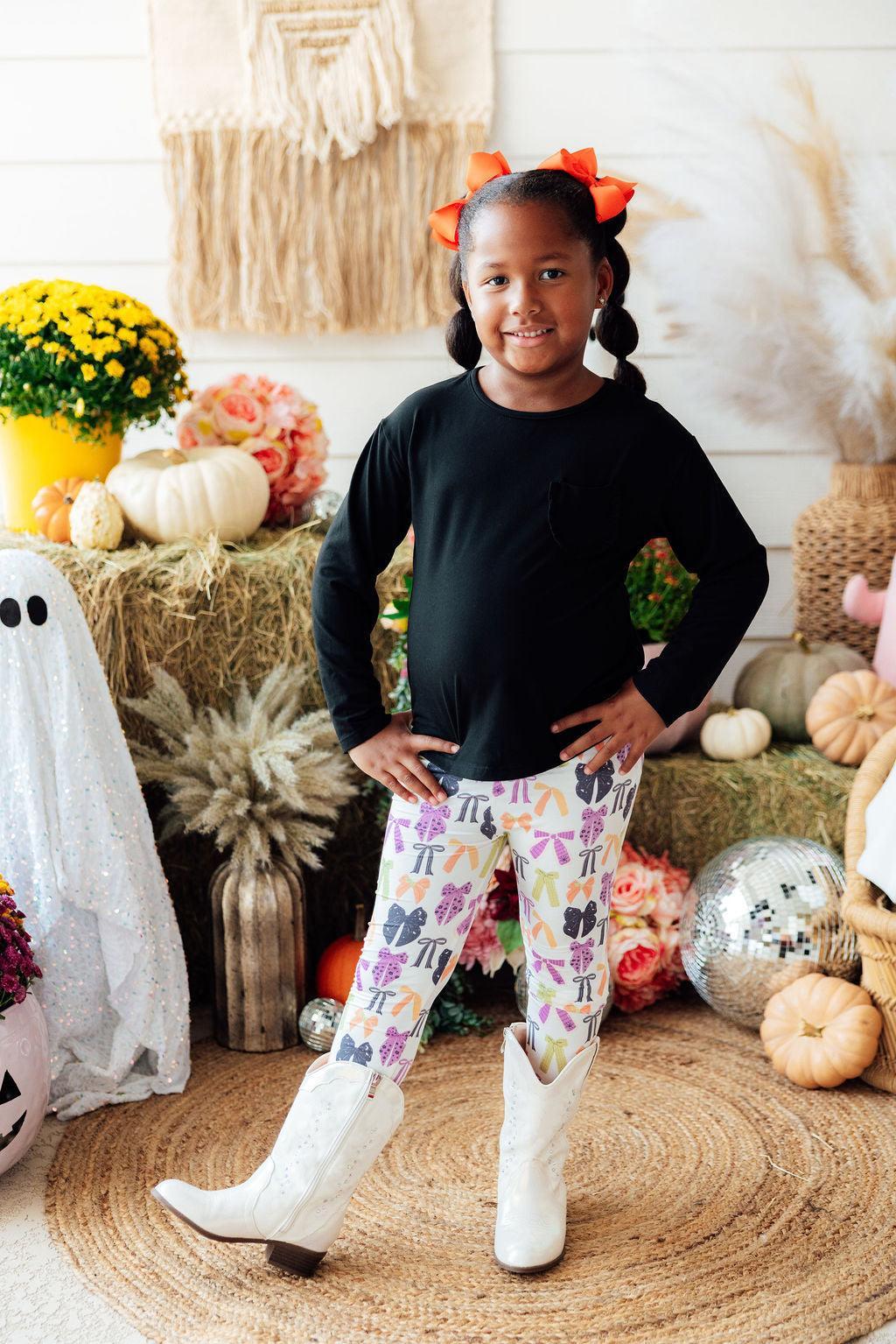 Tied with a Boo Leggings by Mila & Rose ®