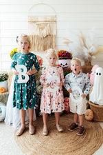 Happy Haunting 3/4 Sleeve Pocket Twirl Dress by Mila & Rose ®