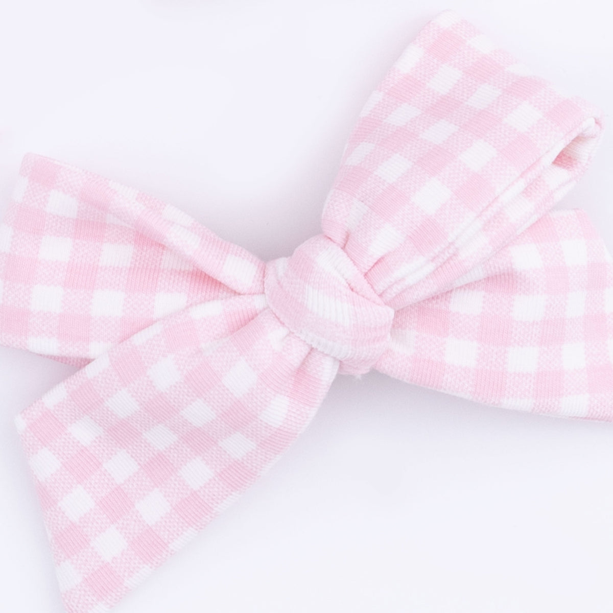 Angel Dear Mini Gingham Pink - 2 Pack Bow ClipsEveretts Place