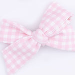 Angel Dear Mini Gingham Pink - 2 Pack Bow ClipsEveretts Place