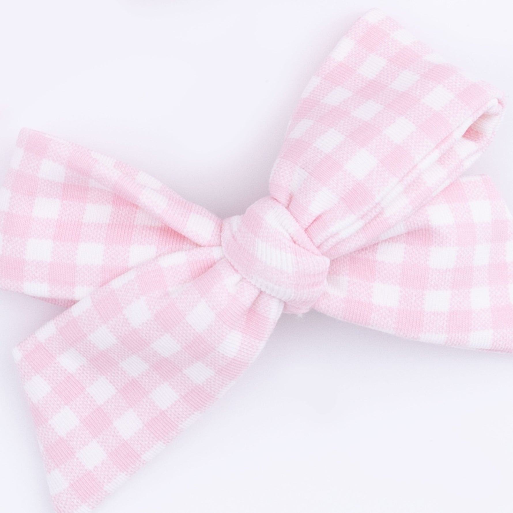 Angel Dear Mini Gingham Pink - 2 Pack Bow ClipsEveretts Place