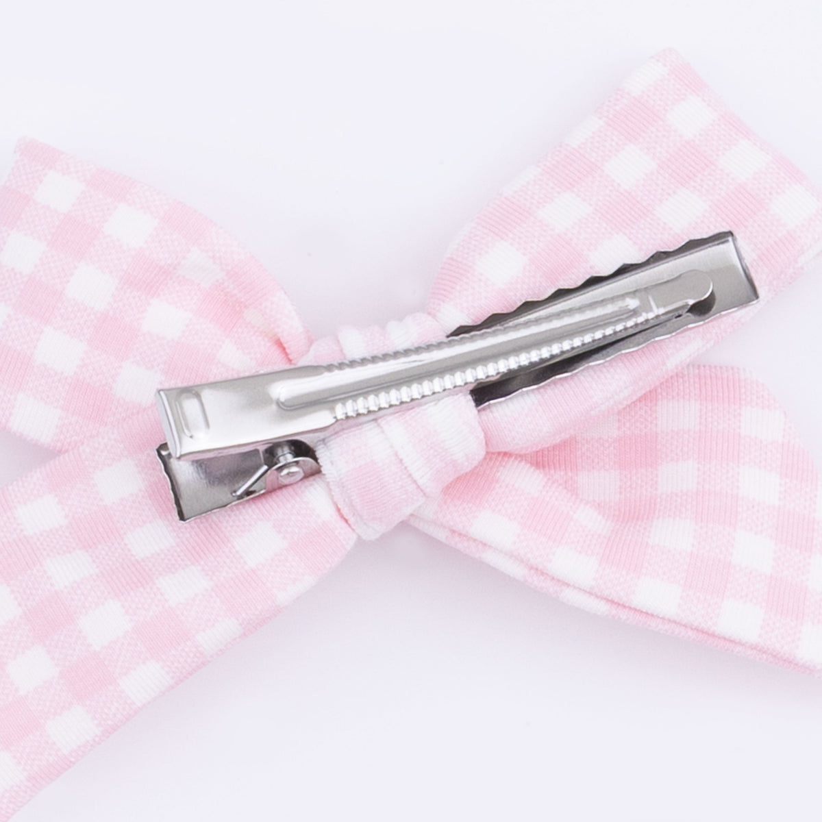 Angel Dear Mini Gingham Pink - 2 Pack Bow ClipsEveretts Place