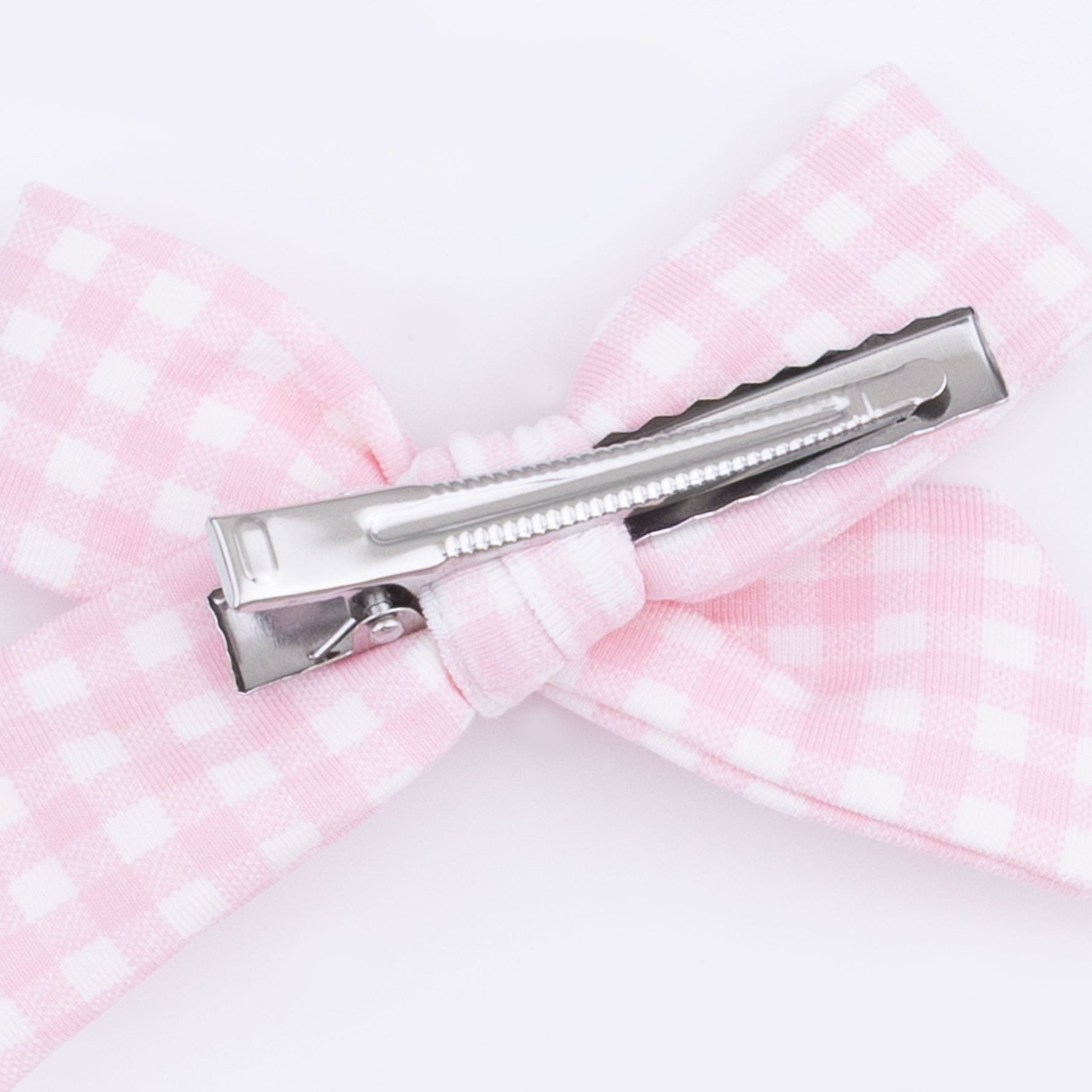 Angel Dear Mini Gingham Pink - 2 Pack Bow ClipsEveretts Place