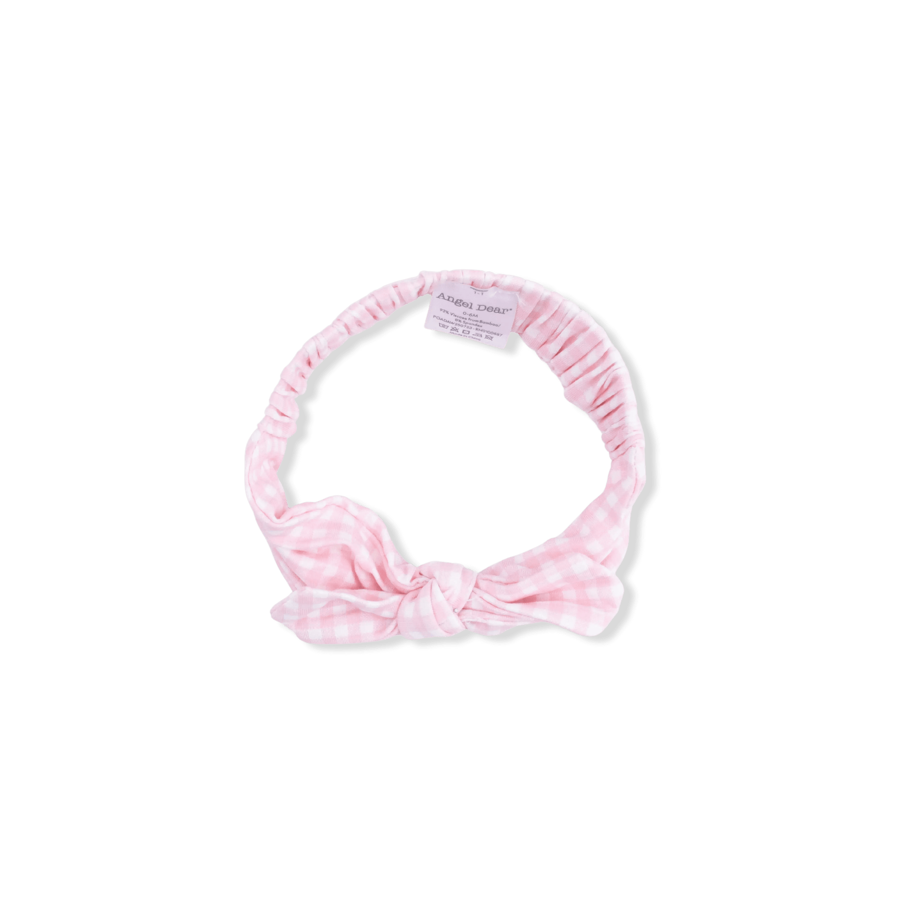 Mini Gingham Pink - Knot Headband - Headgear, Pink, Headband, Headpiece, Purple | Everetts Place