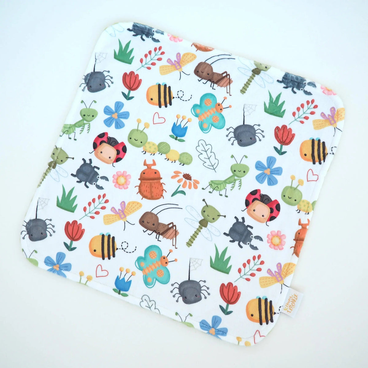 Honey Lemonade Mini Minky Blanket Bug Buddies - 