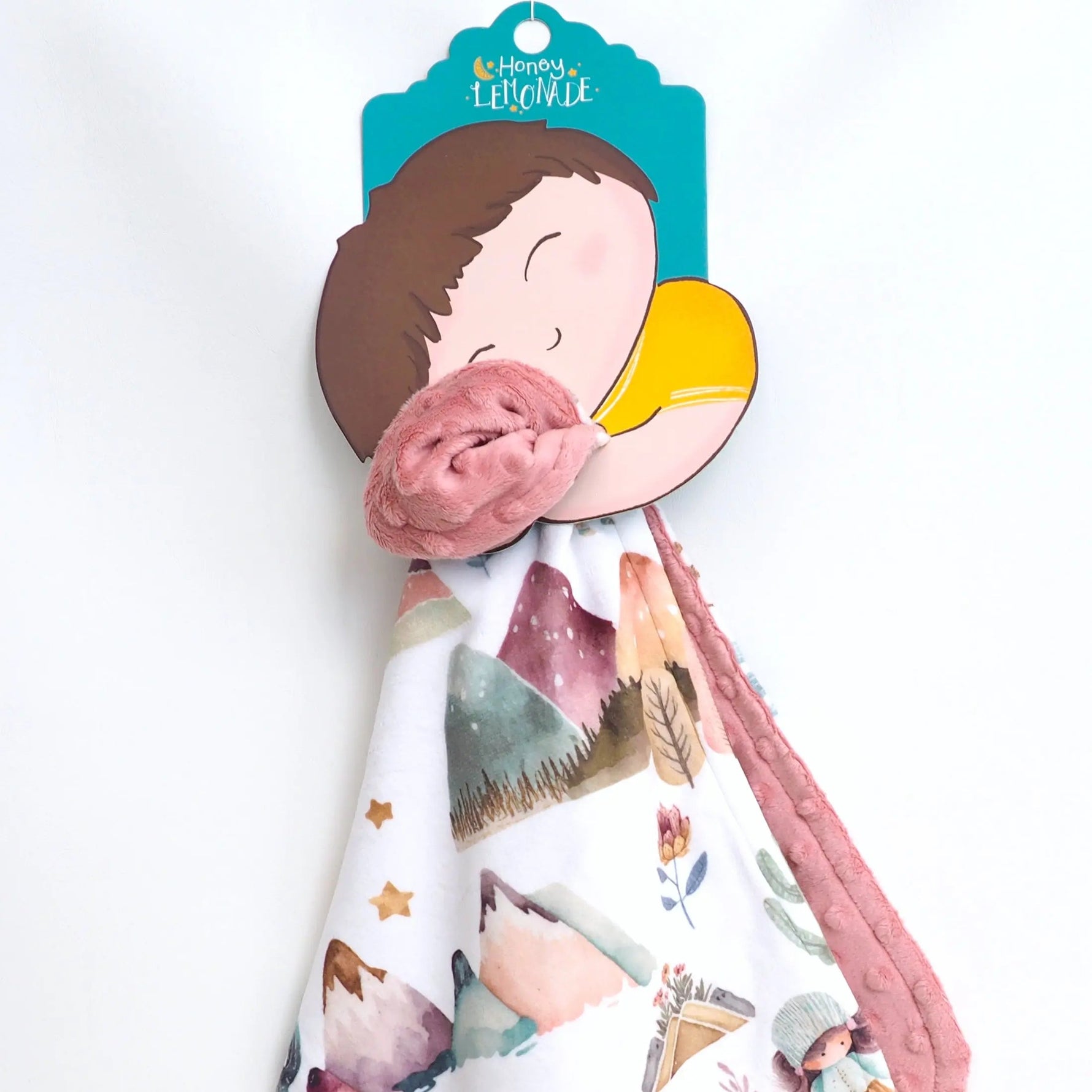 Honey Lemonade Mini Minky Blanket Dreamland - 