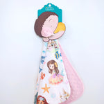 Honey Lemonade Mini Minky Blanket Mermaids - 