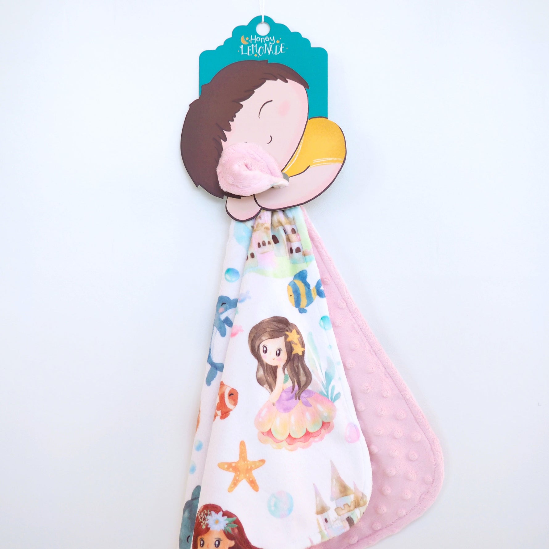Honey Lemonade Mini Minks Toddler Blanket with Premium Minky Fabric for Little Collectors - Baby & Toddler Mini Minky