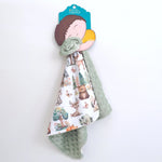 Honey Lemonade Mini Minky Toddler Blanket with Lightweight Design for On - the - Go Comfort - 