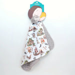 Honey Lemonade Mini Minky Vikings Blanket for Toddlers Perfect for Home and Travel - 