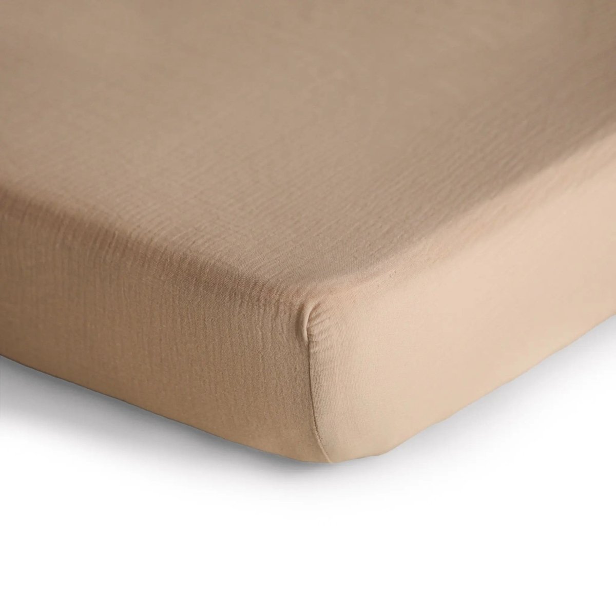 Mushie Mini Muslin Crib Sheet 100 Percent Cotton Extra Soft Breathable Fabric - 