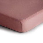 Mushie Mini Muslin Crib Sheet 100 Percent Cotton Extra Soft Breathable Fabric - 