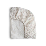 Mushie Mini Muslin Crib Sheet 100 Percent Cotton Extra Soft Breathable Fabric - 