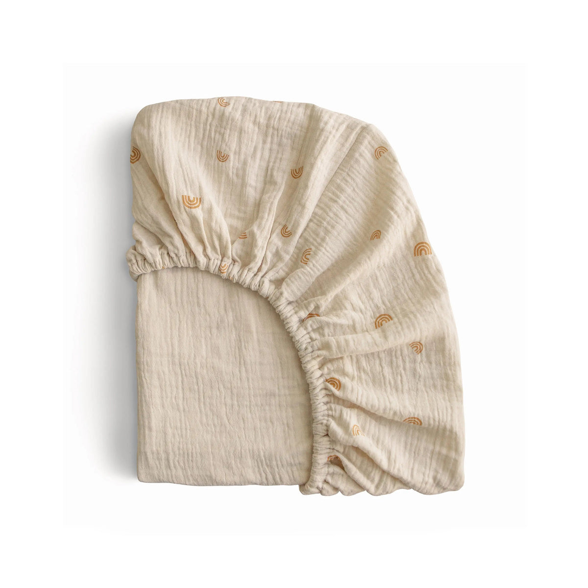 Mushie Mini Muslin Crib Sheet - 