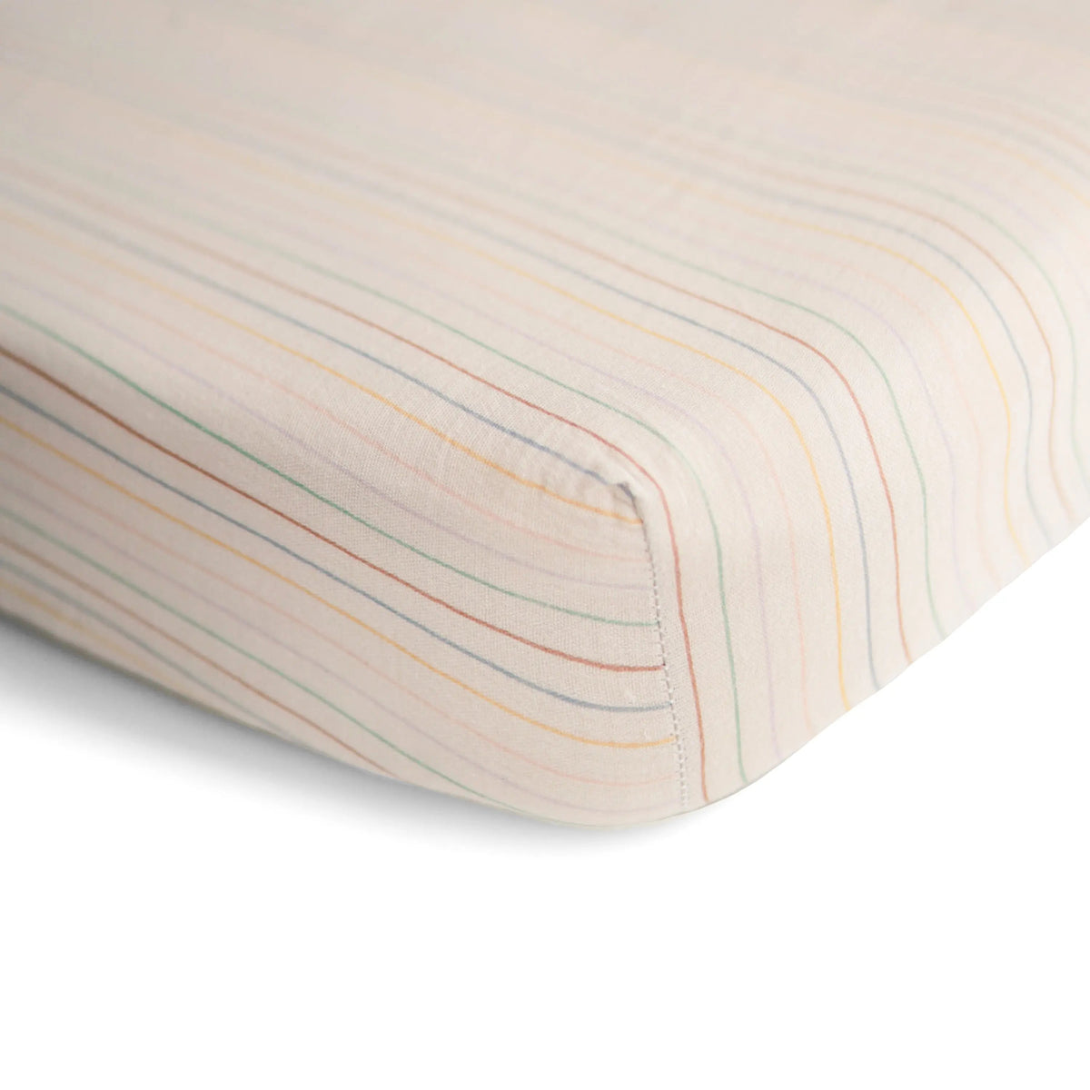 Mushie Mini Muslin Crib Sheet - 