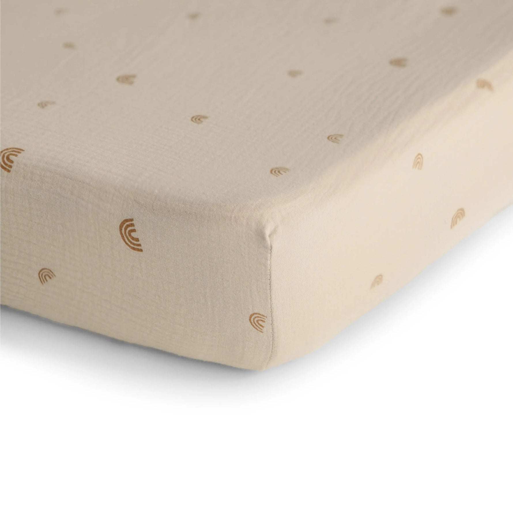 Mushie Mini Muslin Crib Sheet - 